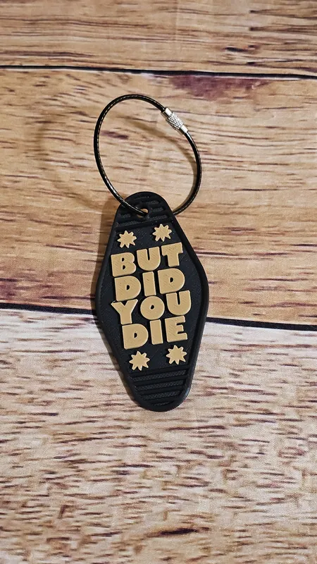 Custom Keychain - Personalized 3D printed keychain